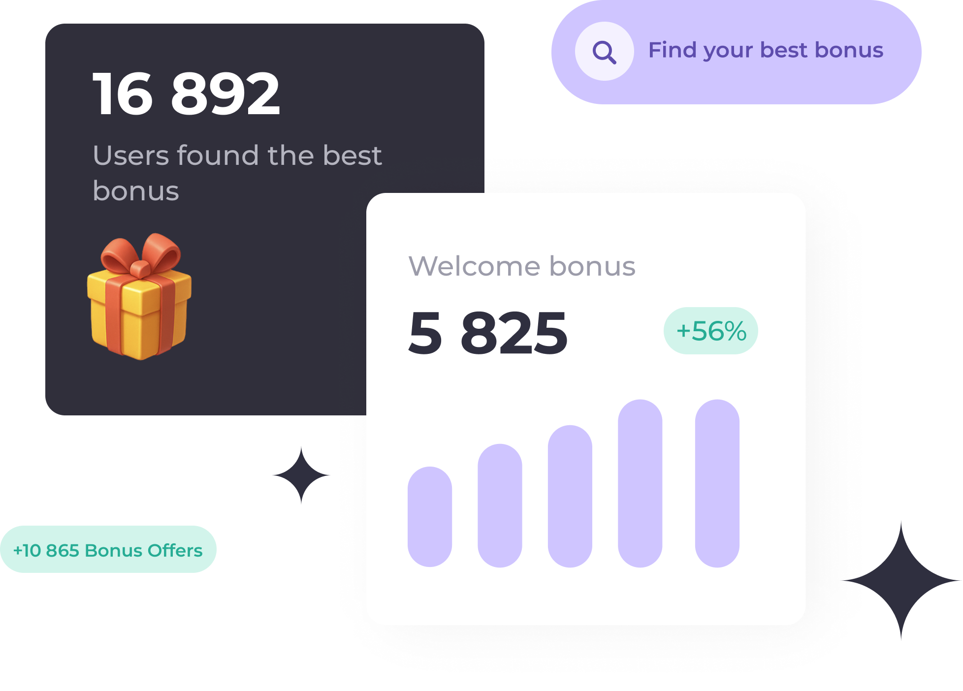 Your <strong>Bonus</strong>. Your <strong>Choice</strong>. Your <strong>Edge</strong>.